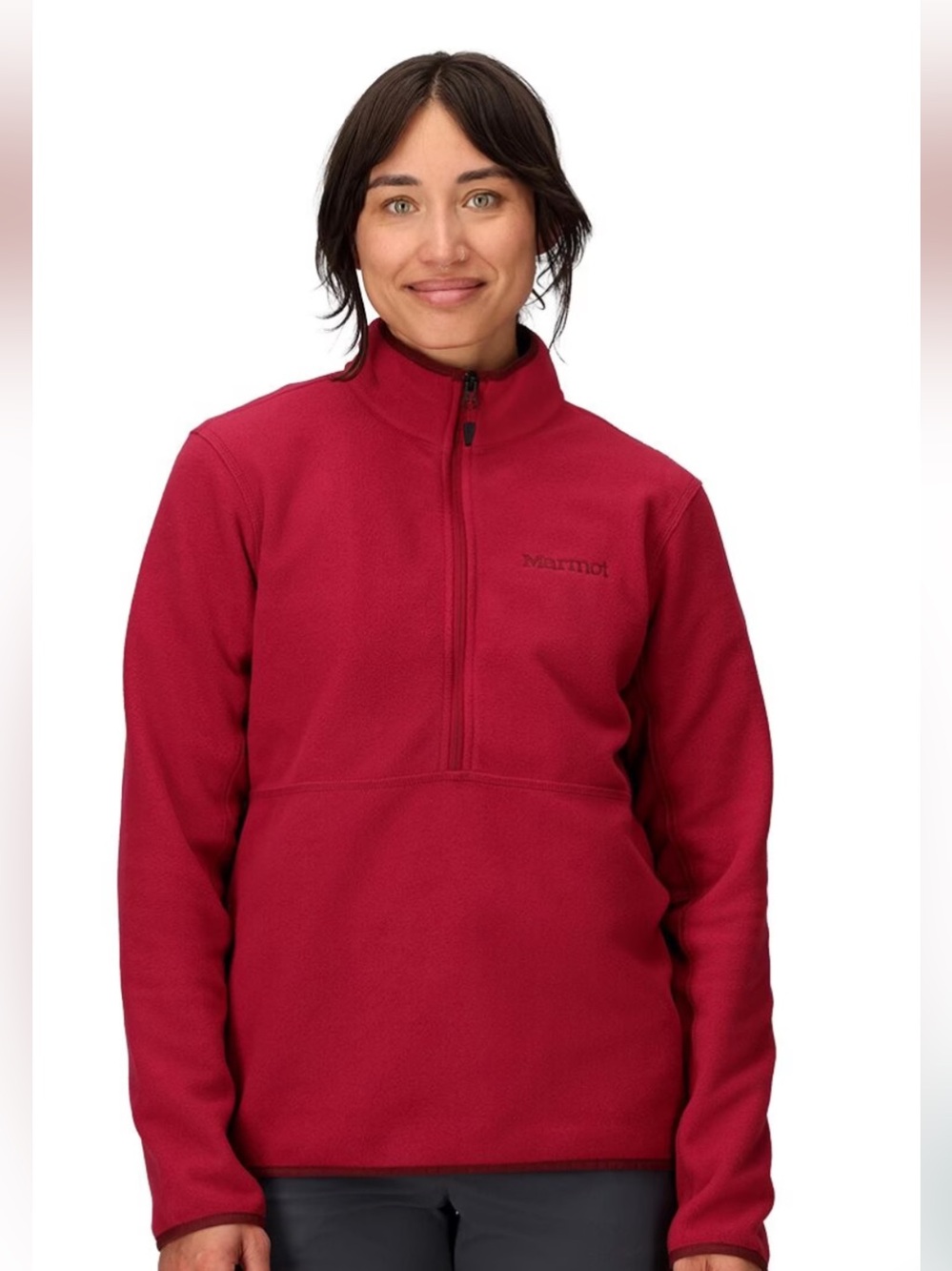 Marmot Women's Rocklin Half-Zip Pullover lightweight fleece size M